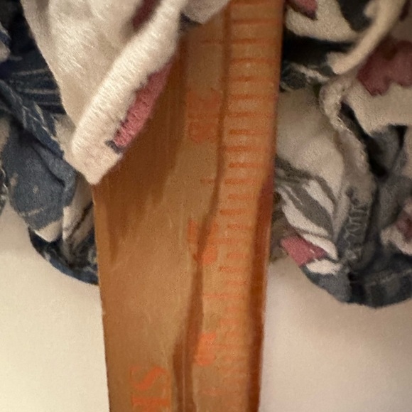 FREE PEOPLE 8 Violet hill ruffle detail V neck Tie boho shabby chic tunic dress - Picture 12 of 15